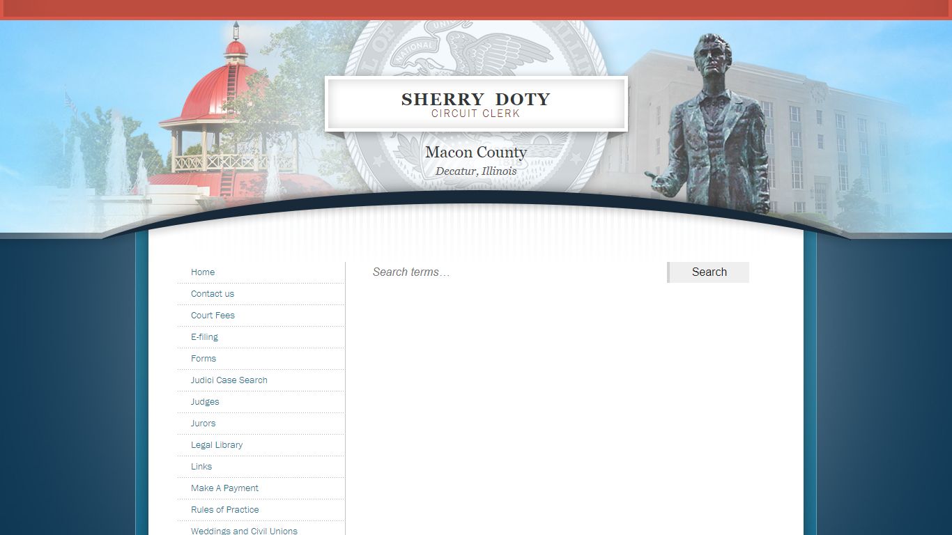 Search Results - The Macon County Circuit Clerk